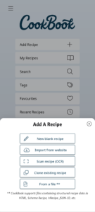 CookBookManager Mobile 4