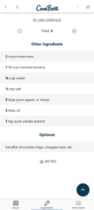 CookBookManager Mobile 6